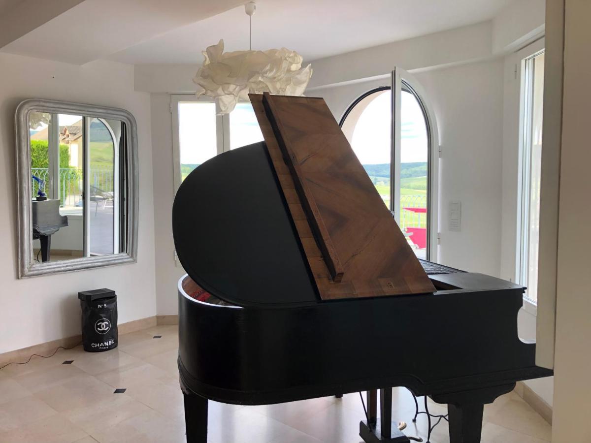 Villa Floressens En Champagne Terrasse Privative Sur Le Vignoble Fleury-la-Riviere Exterior foto