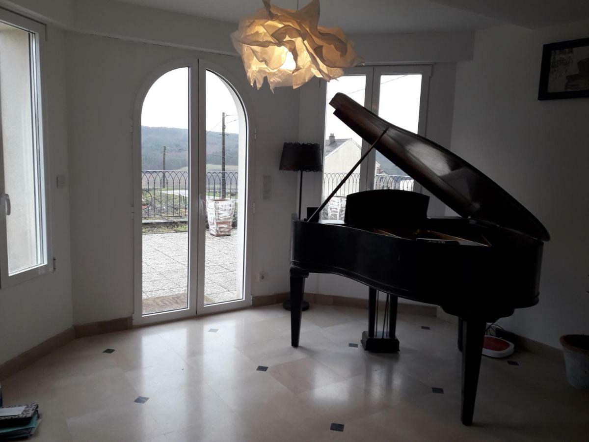 Villa Floressens En Champagne Terrasse Privative Sur Le Vignoble Fleury-la-Riviere Exterior foto